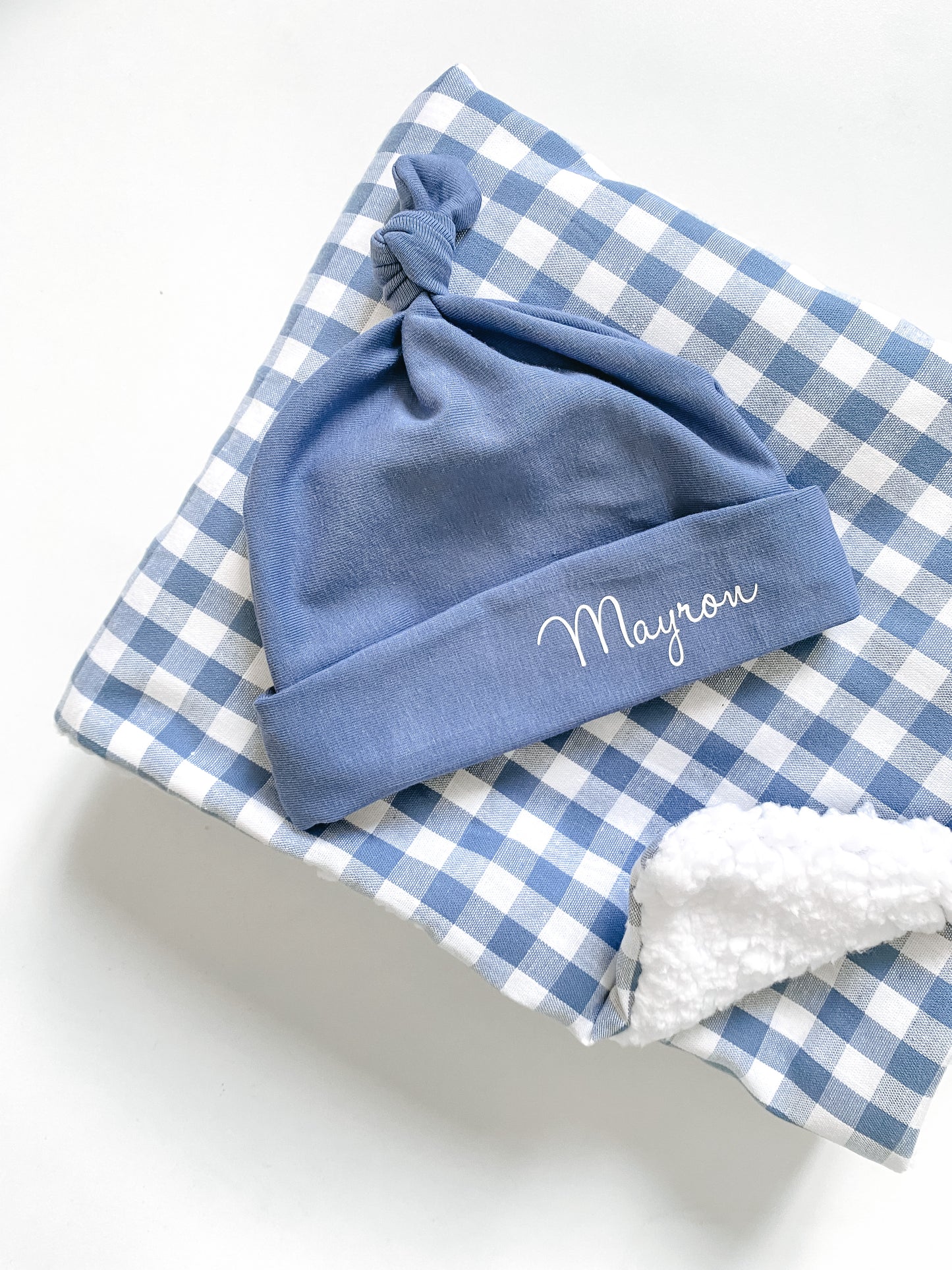 BONNET NAISSANCE PERSONNALISABLE